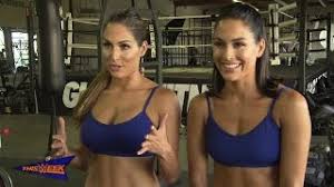 the bella twins cover the latest muscle