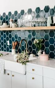 15 trendy kitchen backsplash tile green