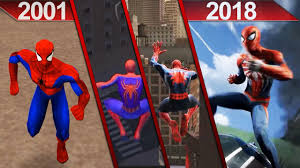 These minimum system requirements refer to desktop pcs. Evolution Of Spider Man Games Graphics 2001 2018 Pc And Ps4 Youtube