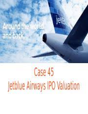 Jetblue Airways Ipo Valuation