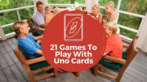 21 fun games you can play with uno cards