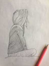 Anime hoodie hood down google search anime anime drawings. A Brief Moment For The Hoodie Girl Drawing Sketches Sketches Hoodie Girl