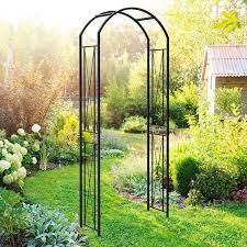 Panacea Round Top Metal Garden Arch