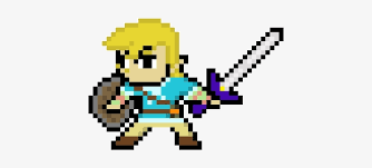 Share the best gifs now >>>. Botw Link Botw Link Pixel Art Png Image Transparent Png Free Download On Seekpng