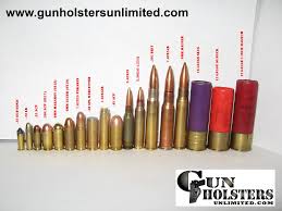 Timeless Gun Ammunition Chart Pistol Round Size Chart Sizes