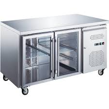 Refrigerated Counter 2 Glass Doors