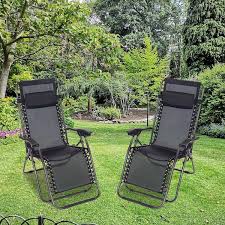 Oypla 2x Zero Gravity Chairs