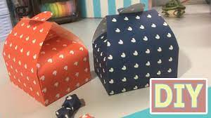easy diy gift box paper box tutorial