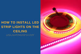How To Install Led Strip Lights On The