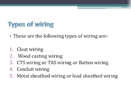 Wiring practice by region or country. Electrical Wiring System