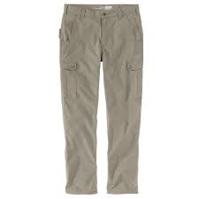 relaxed fit ripstop cargo work pants