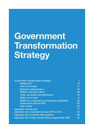 Government Transformation Strategy