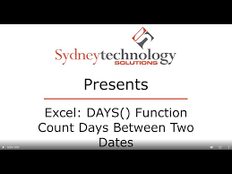 function in microsoft excel to count