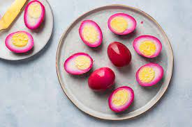 red pickled eggs with beet juice recipe