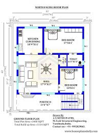 North Facing House 5bhk House Plan