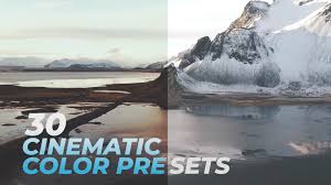 30 free cinematic travel color presets
