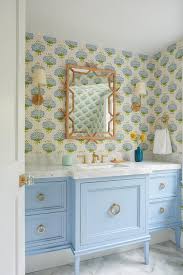 bathroom katie ridder wallpaper design