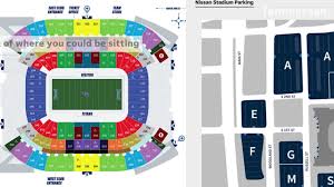 nissan stadium seating chart and