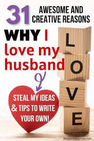 i love my husband 31 reasons why
