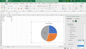 how to make a pie chart in excel