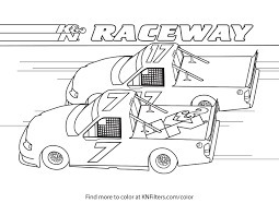 Dirt modifieds typically put on a great show and draw nice crowds. K N Printable Coloring Pages For Kids