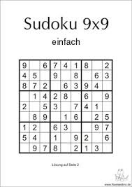 Alle sudokus dieses monats als pdf geordnet nach schwierigkeit: Einfache Sudoku Vorlagen Und Sudoku Regeln Raetseldino De