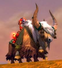 reins of the blonde riding yak item