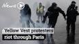 Video for "PARIS" PROTESTS, YELLOW VESTS, video "DECEMBER 3, 2018", -interalex