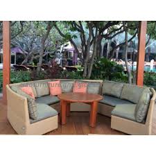 quality outdoor furniture rattan sofa