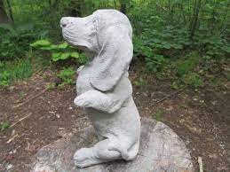 10 Cement Dachshund Dog Garden Art