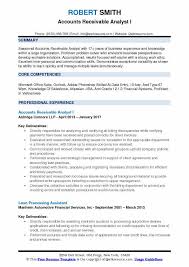 Accounts Receivable Analyst Resume Samples Qwikresume