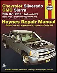 We did not find results for: Amazon Com Haynes 24067 Chevy Silverado Gmc Sierra Repair Manual 2007 2014 0038345240676 Automotive