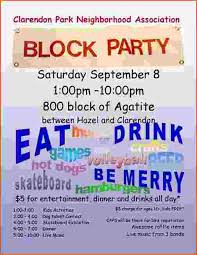 Block Party Template Flyer Block Party Flyer Templates Block Party