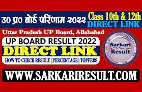 up board results 2022 uttar pradesh