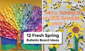 12 fresh spring bulletin board ideas