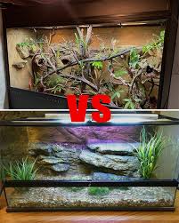 pvc vs glass enclosures snake safari