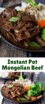 Remove the steak strips and transfer to a plate. Instant Pot Pressure Cooker Mongolian Beef Recipe Blogger Bests