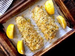 crunchy lemon herb baked rockfish