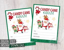 Share the best gifs now >>>. Candy Cane Gram Printable Holiday Tags Santa Deer Favor Tags Etsy