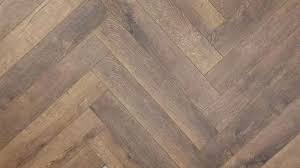 floorwalk brown herringbone laminate