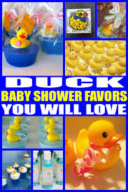 duck baby shower favors kid bam