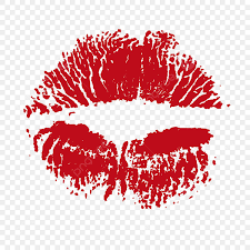 lipstick kiss png vector psd and