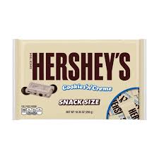 cookies n cream candy bars snack size
