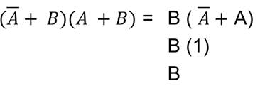 Boolean Algebra And Reduction Techniques