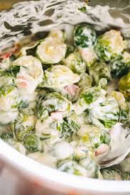 creamy instant pot brussel sprouts