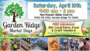 garden ridge market days april 10