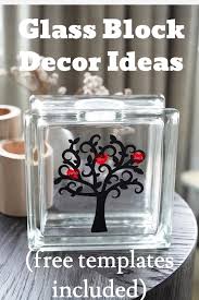 Glass Block Crafts Ideas For Cricut