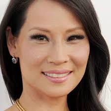 lucy liu s just peachy with a natural