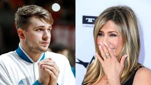 Take me out where it's loud. Jennifer Aniston Is Luka Doncic S No 1 Prospect