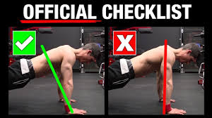how to do push ups correct form every